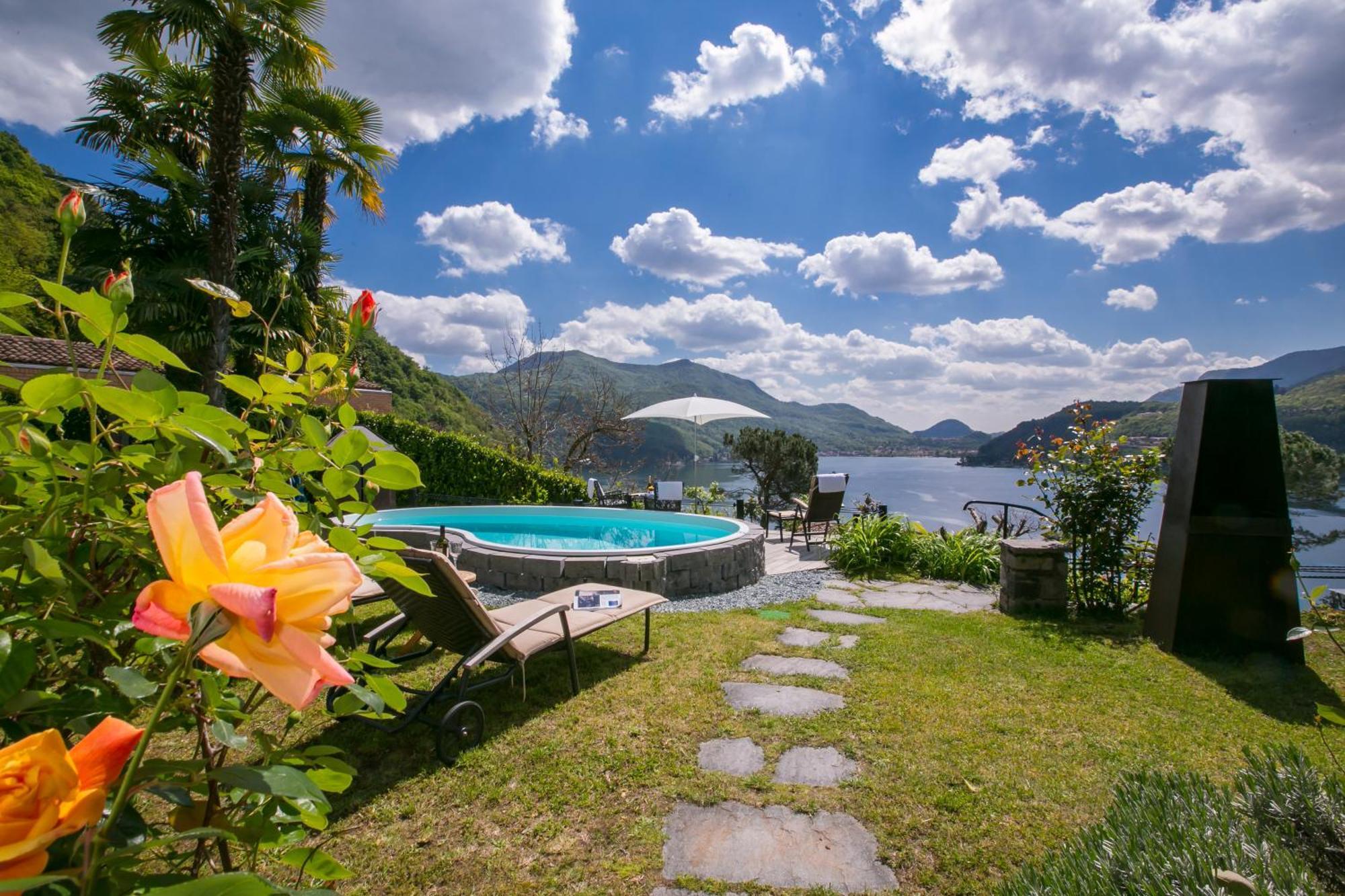 Morcote Magic View - Happy Rentals Exterior photo