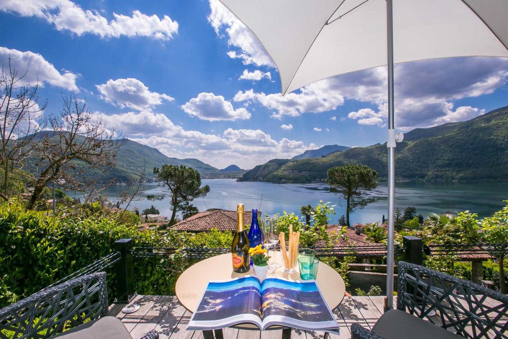 Morcote Magic View - Happy Rentals Exterior photo